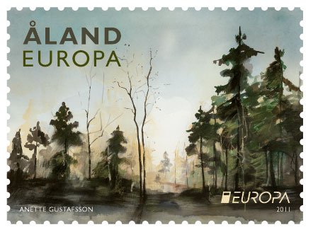 Aland Islands Europa stamps