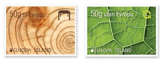 Iceland Europa stamps