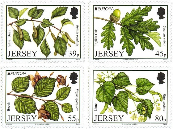 Jersey Europa stamps