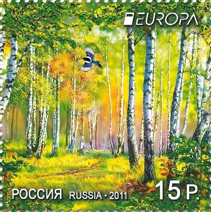 Russia Europa stamps