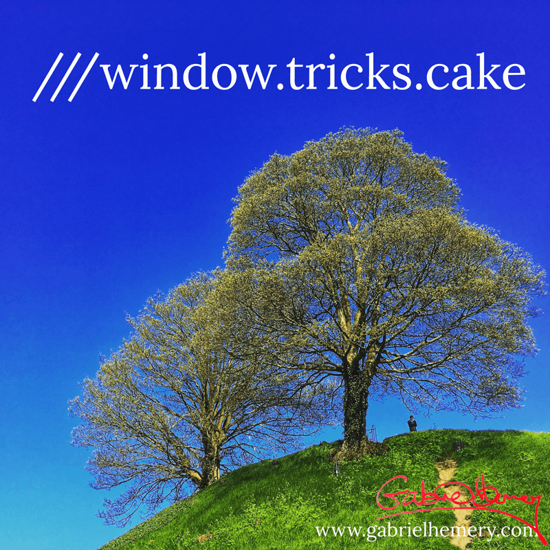 Imagine being able to describe in three words the location of any tree! ///window.tricks.cake