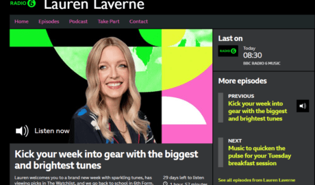 Gabriel Hemery talks to Lauren Lavern on BBC6 Music