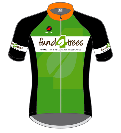 Fund4Trees cycle jersey